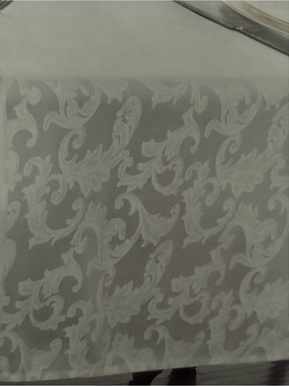 Marquis by Waterford White Revelle Damask Tablecloth NWT - Picture 2 of 4